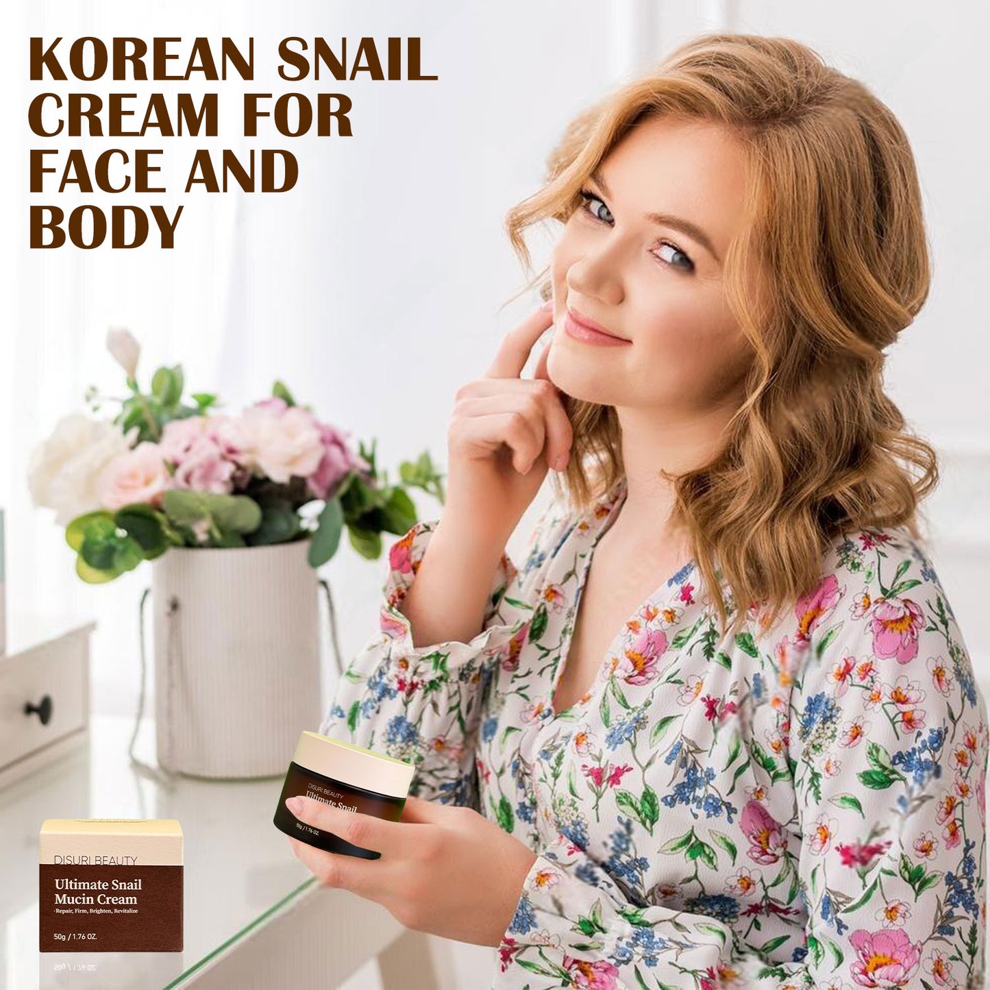 DISURI Beauty Ultimate Snail Mucin Cream