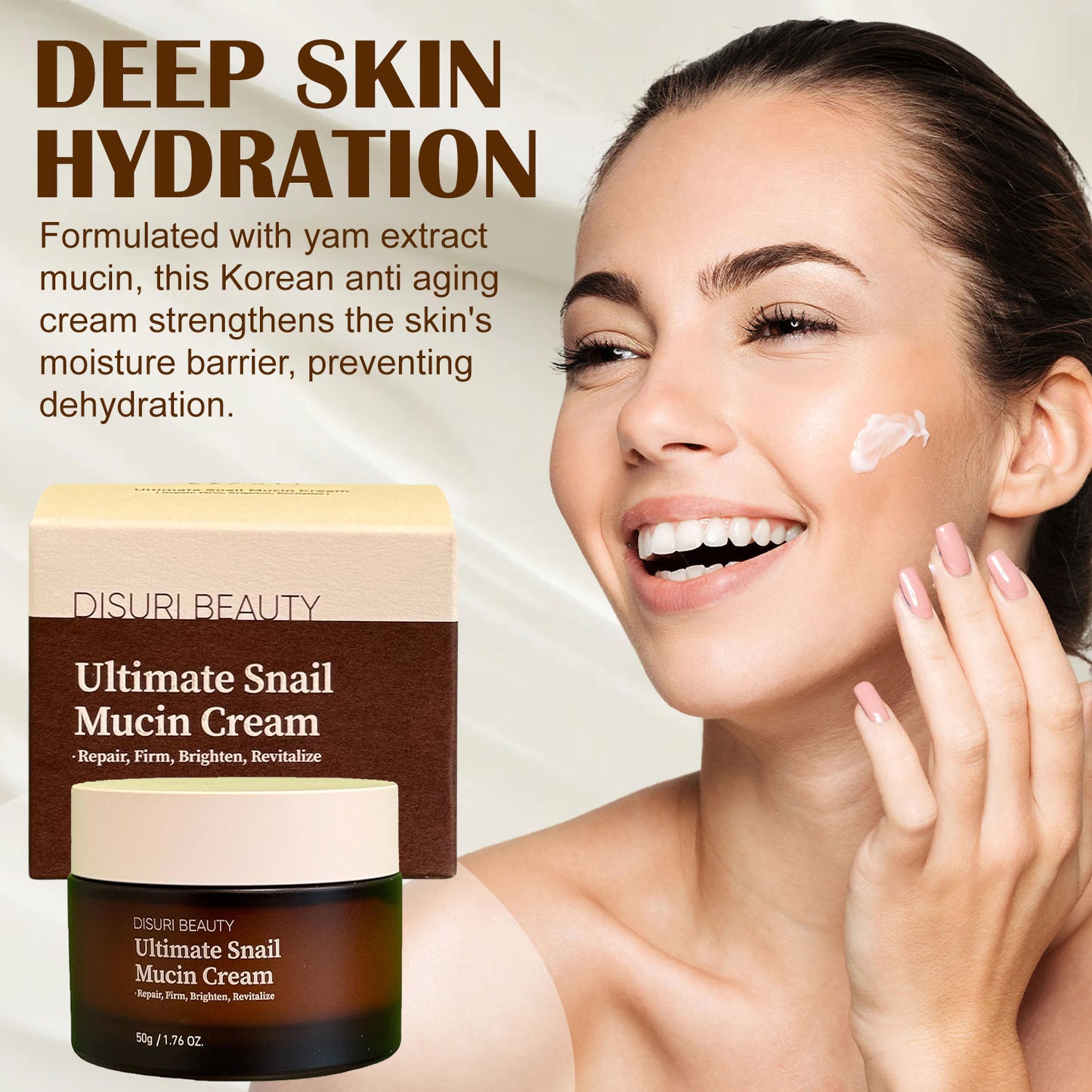 DISURI Beauty Ultimate Snail Mucin Cream