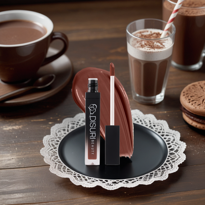 DISURI Beauty Liquid Lipstick - Chocolate Cake