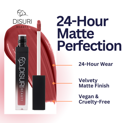 DISURI Beauty Liquid Lipstick - Boss Status