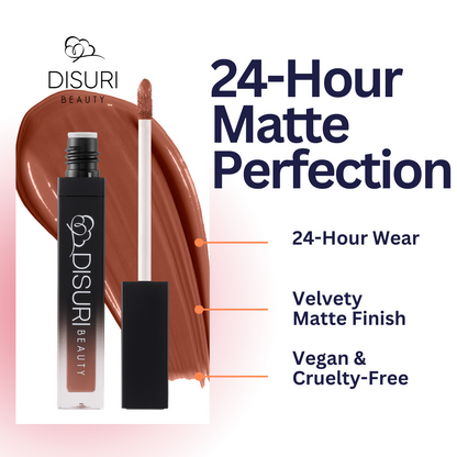 DISURI Beauty Liquid Lipstick - Love Affair