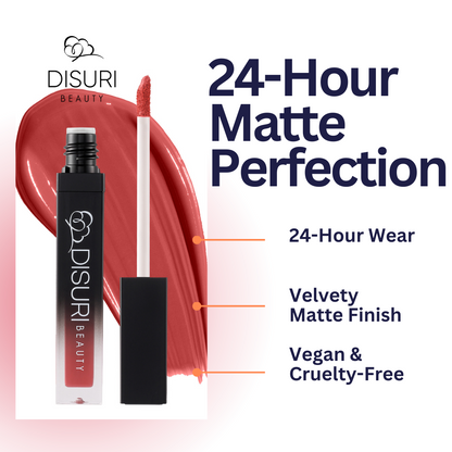 DISURI Beauty Liquid Lipstick - Ms Popular