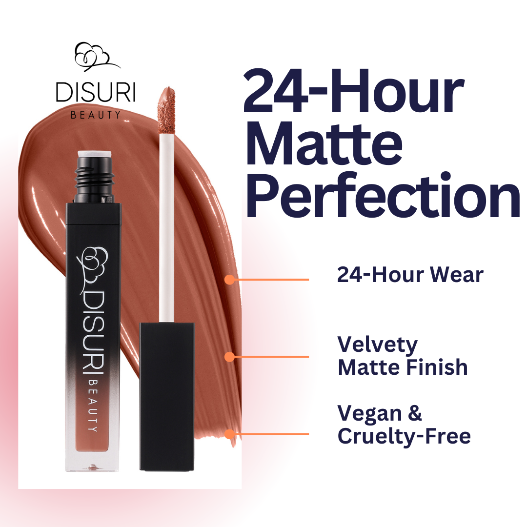 DISURI Beauty Liquid Lipstick - Pretty Girl