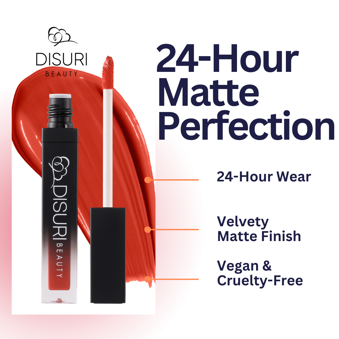 DISURI Beauty Liquid Lipstick - Seductive