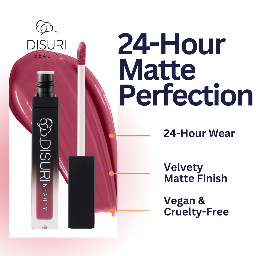 DISURI Beauty Liquid Lipstick - Sin City