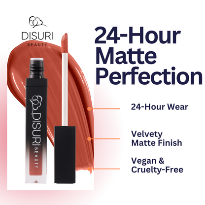 DISURI Beauty Liquid Lipstick - Sneaky & Cute