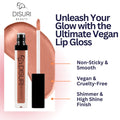 DISURI Beauty Shimmer Blast Lip Gloss - Kiss the Moon Tonight (S6)