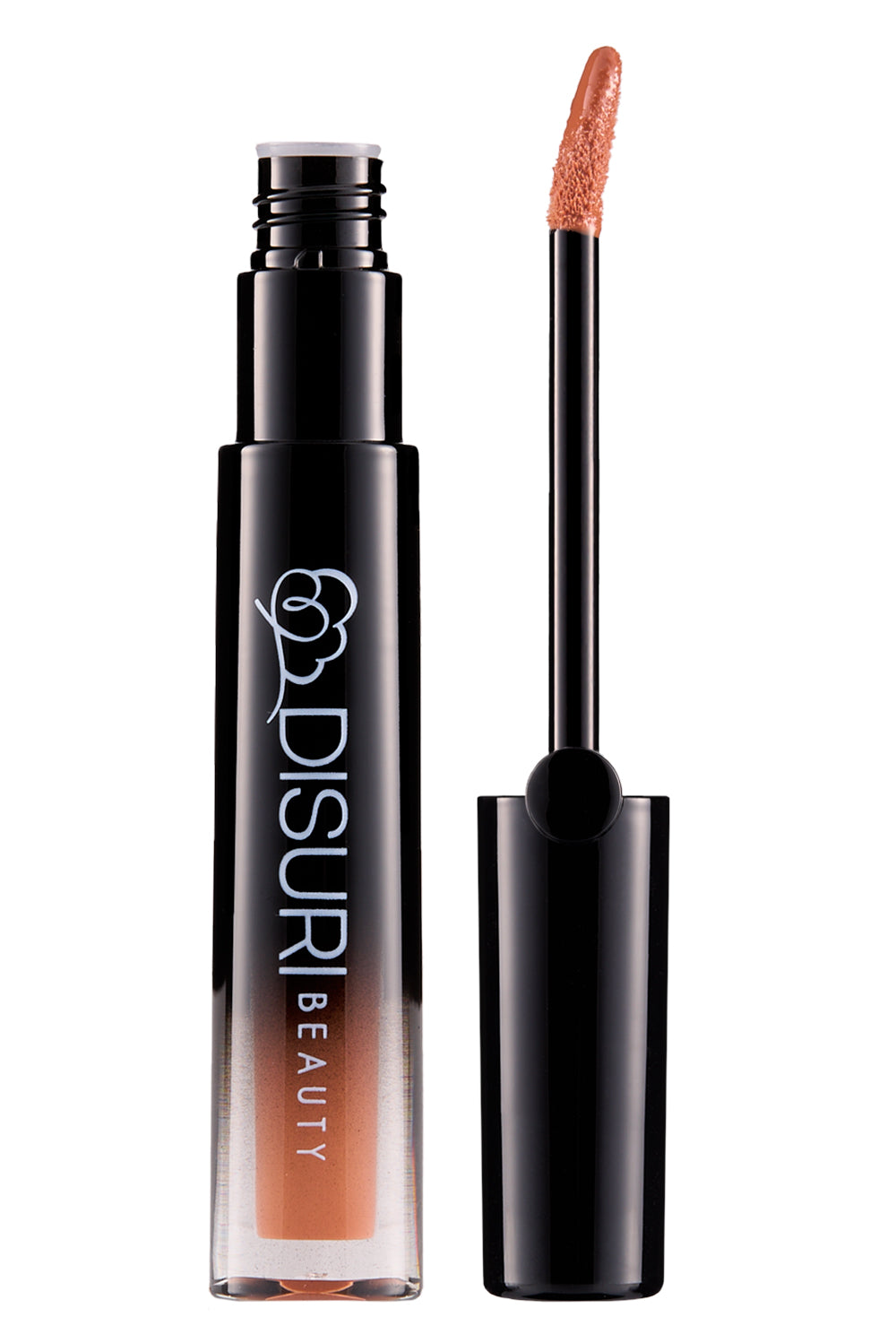 DISURI Beauty Glossy Blast Lip Gloss - Cafe Con Leche