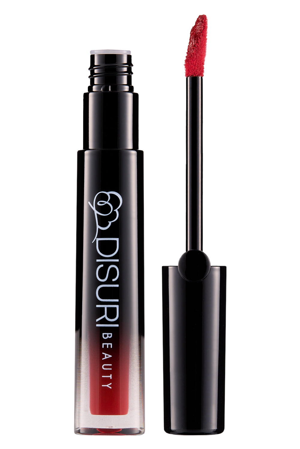 DISURI Beauty Glossy Blast Lip Gloss - Forbidden Red