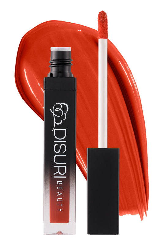 DISURI Beauty Liquid Lipstick - Blood Orange