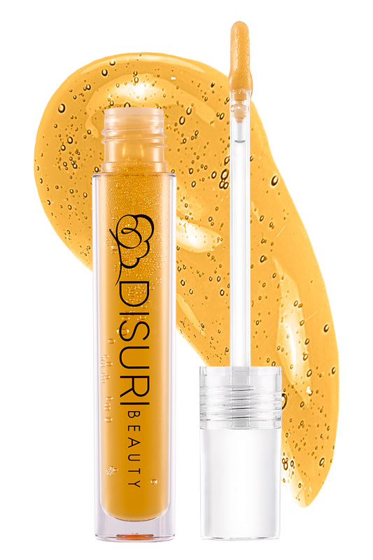 DISURI Beauty Plumping Lip Gloss - Mango Pop