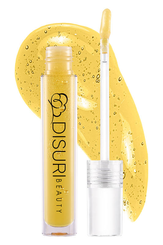 DISURI Beauty Plumping Lip Gloss - Peach Pop