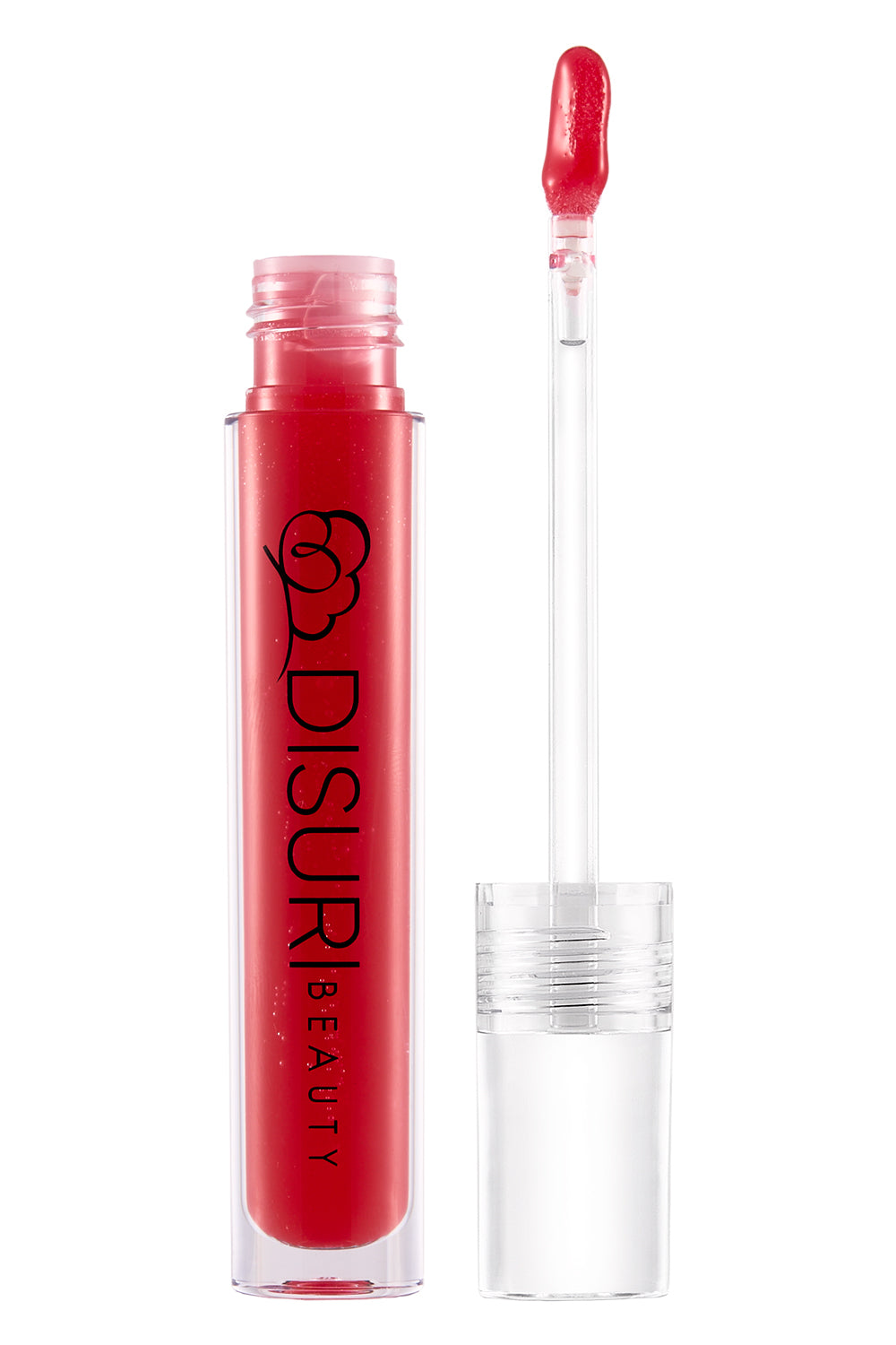 DISURI Beauty Plumping Lip Gloss - Pomegranate Pop