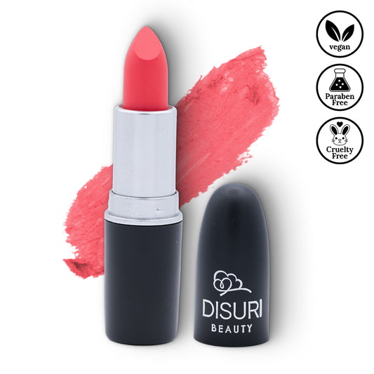 DISURI Beauty Vegan & Cruelty-Free Matte Bullet Lipstick - Peachy Bliss #09