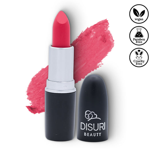 DISURI Beauty Vegan & Cruelty-Free Matte Bullet Lipstick - Ruby Fever #06