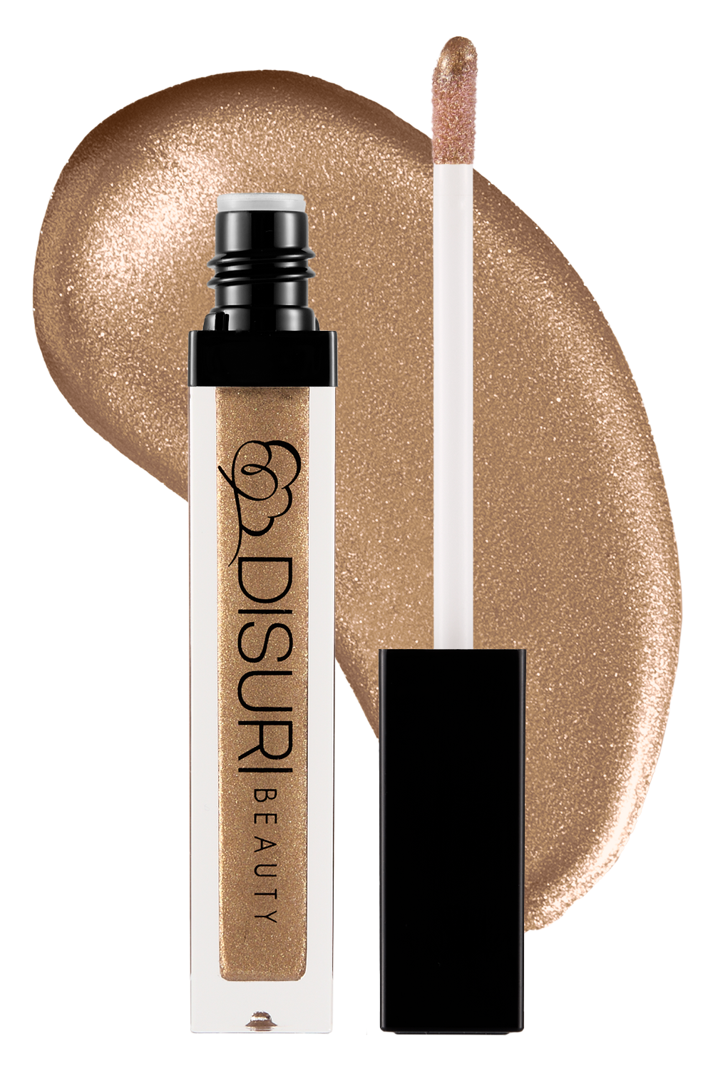 DISURI Beauty Shimmer Lip Gloss - Toast to Life