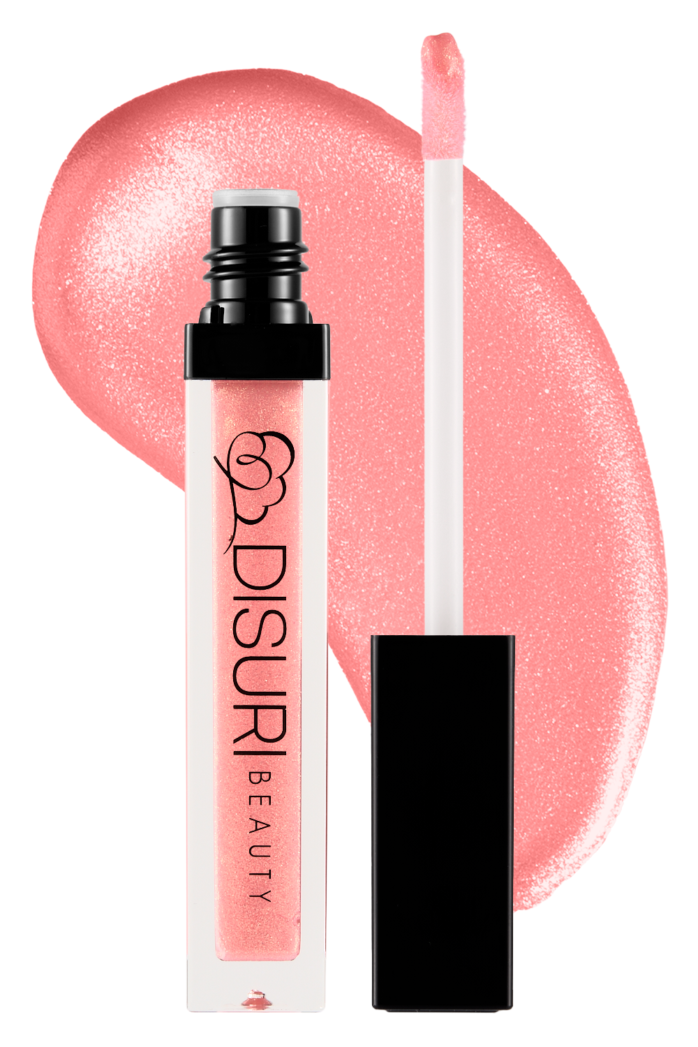 DISURI Beauty Shimmer Lip Gloss - Baby Sue