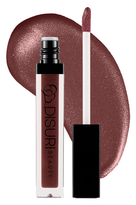 DISURI Beauty Shimmer Lip Gloss - Queen's Ambition