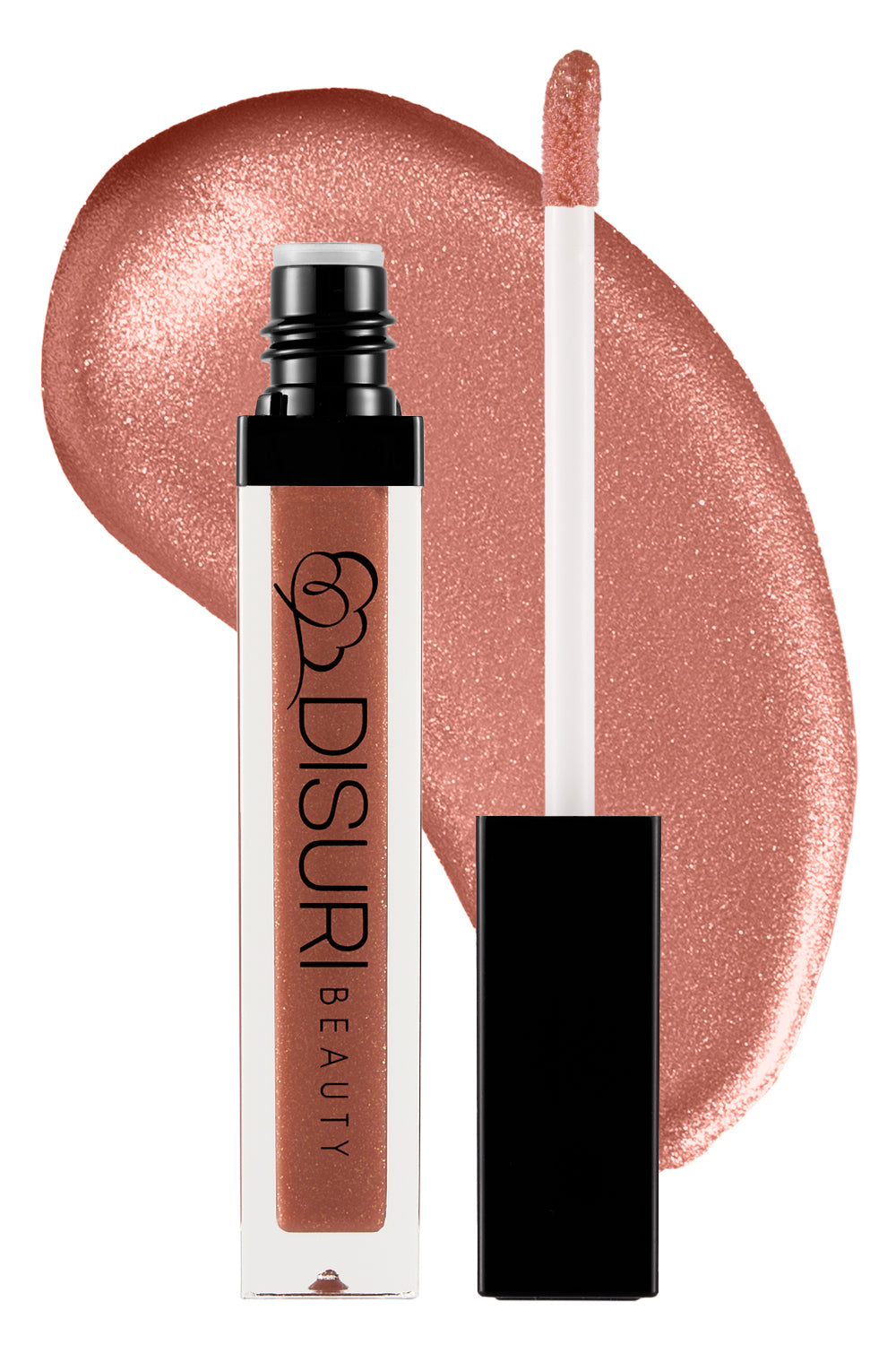 DISURI Beauty Shimmer Lip Gloss - Sugar Pie