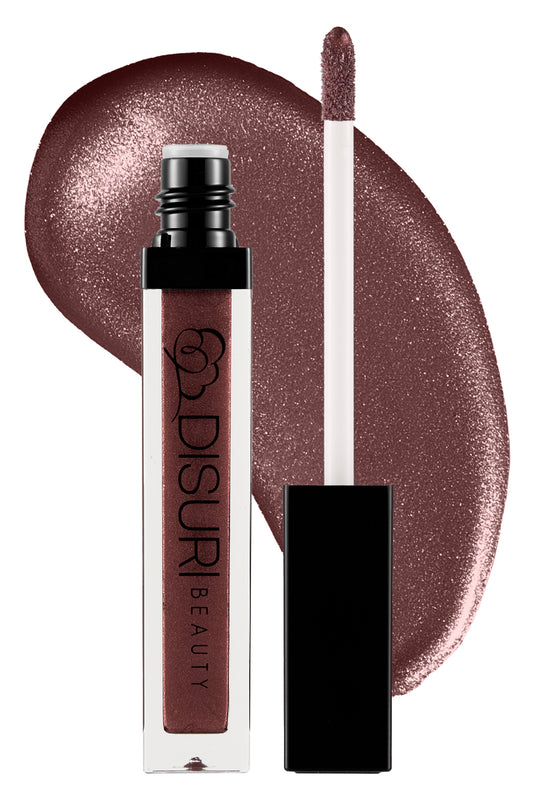 DISURI Beauty Shimmer Lip Gloss - Cinnamon Kiss