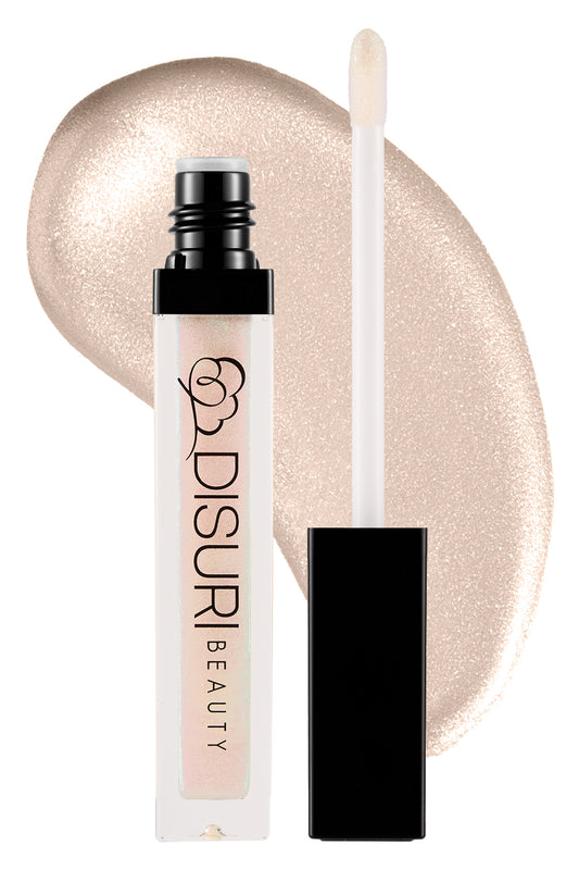 DISURI Beauty Shimmer Lip Gloss - Ice Queen