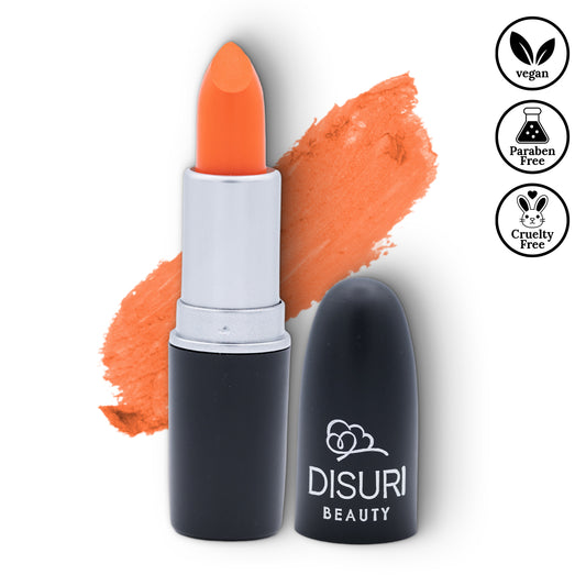 DISURI Beauty Vegan & Cruelty-Free Matte Bullet Lipstick - Tangerine Dream #14