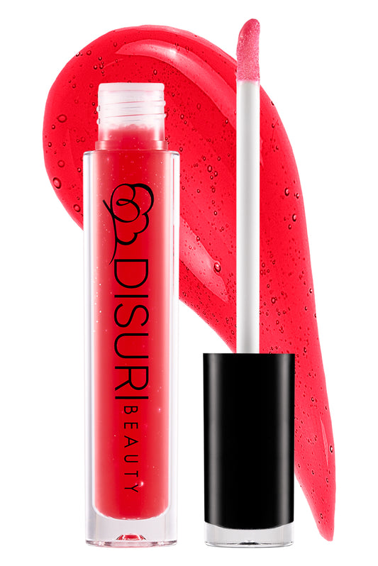 DISURI Beauty Ultra Plumping Lip Gloss - Pomegranate Pop