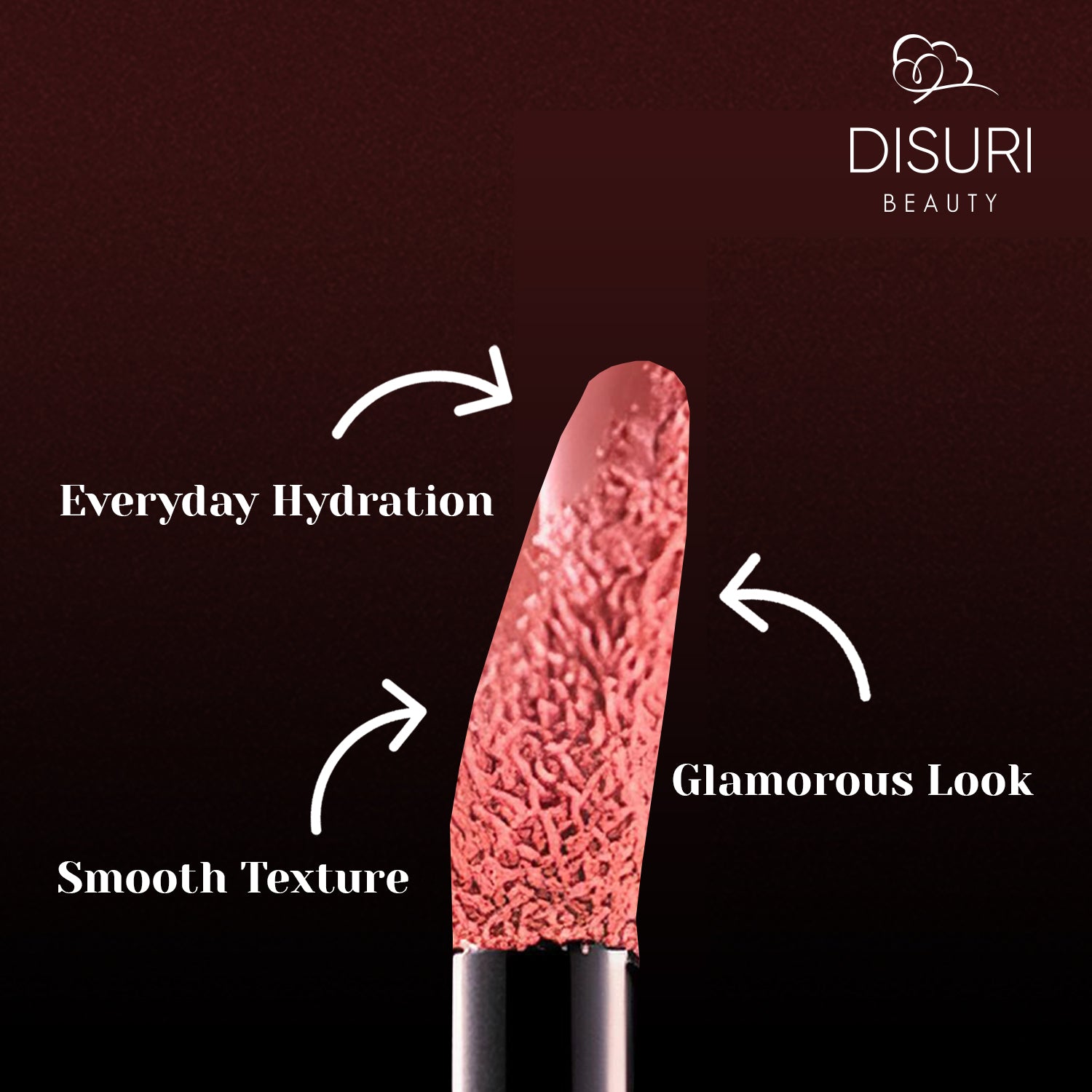 DISURI Beauty Glossy Blast Lip Gloss - Lust in the City