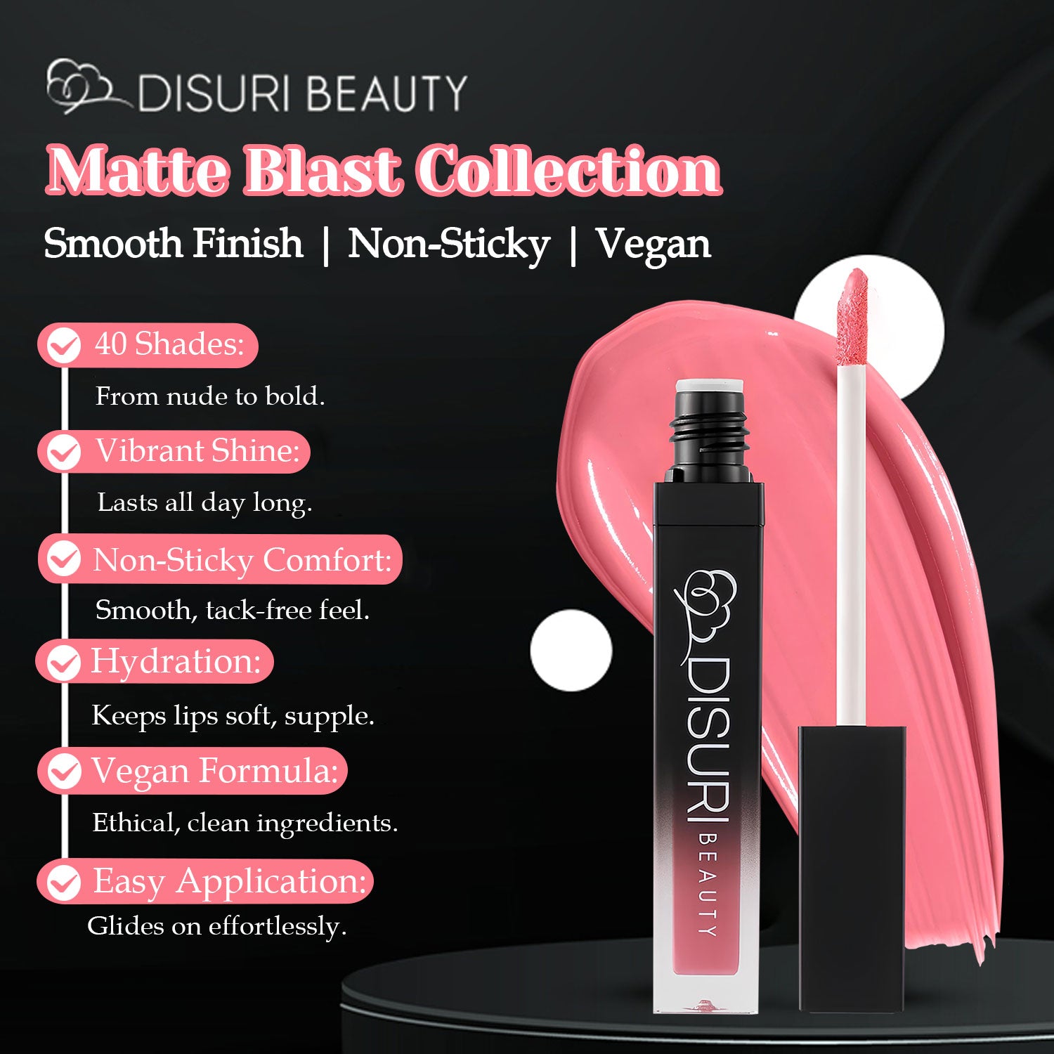 DISURI Beauty Liquid Lipstick - Don’t Make Me Regret It