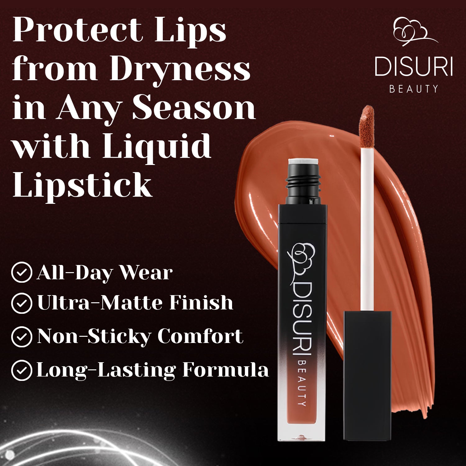 DISURI Beauty Liquid Lipstick - Don't Play With Me