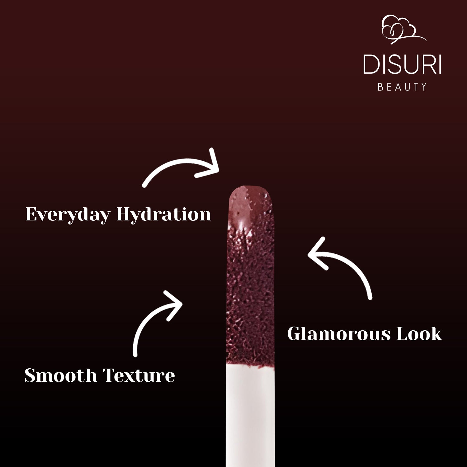 DISURI Beauty Liquid Lipstick - At My Worst