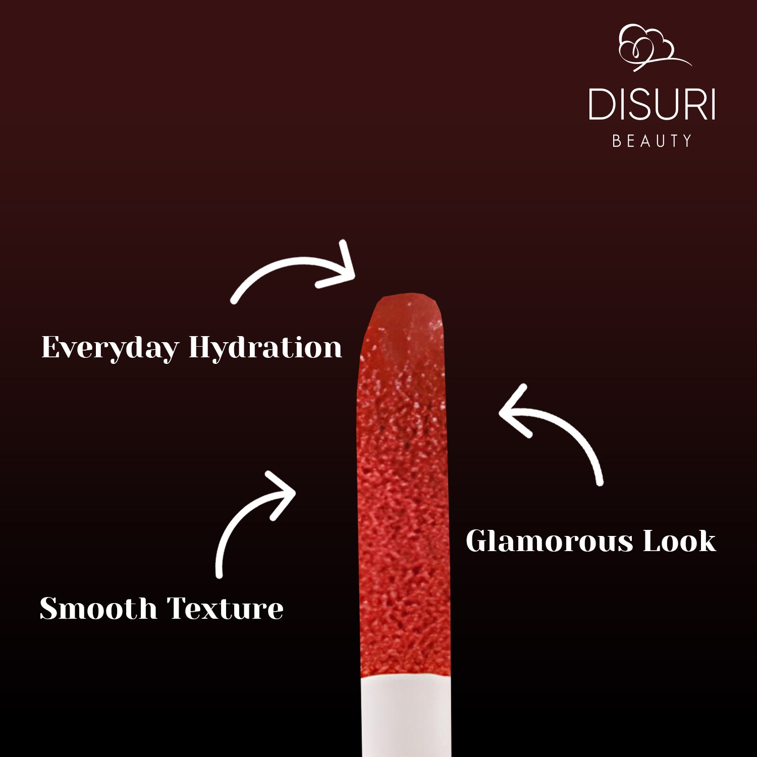 DISURI Beauty Liquid Lipstick - Baddest Girl on The Block