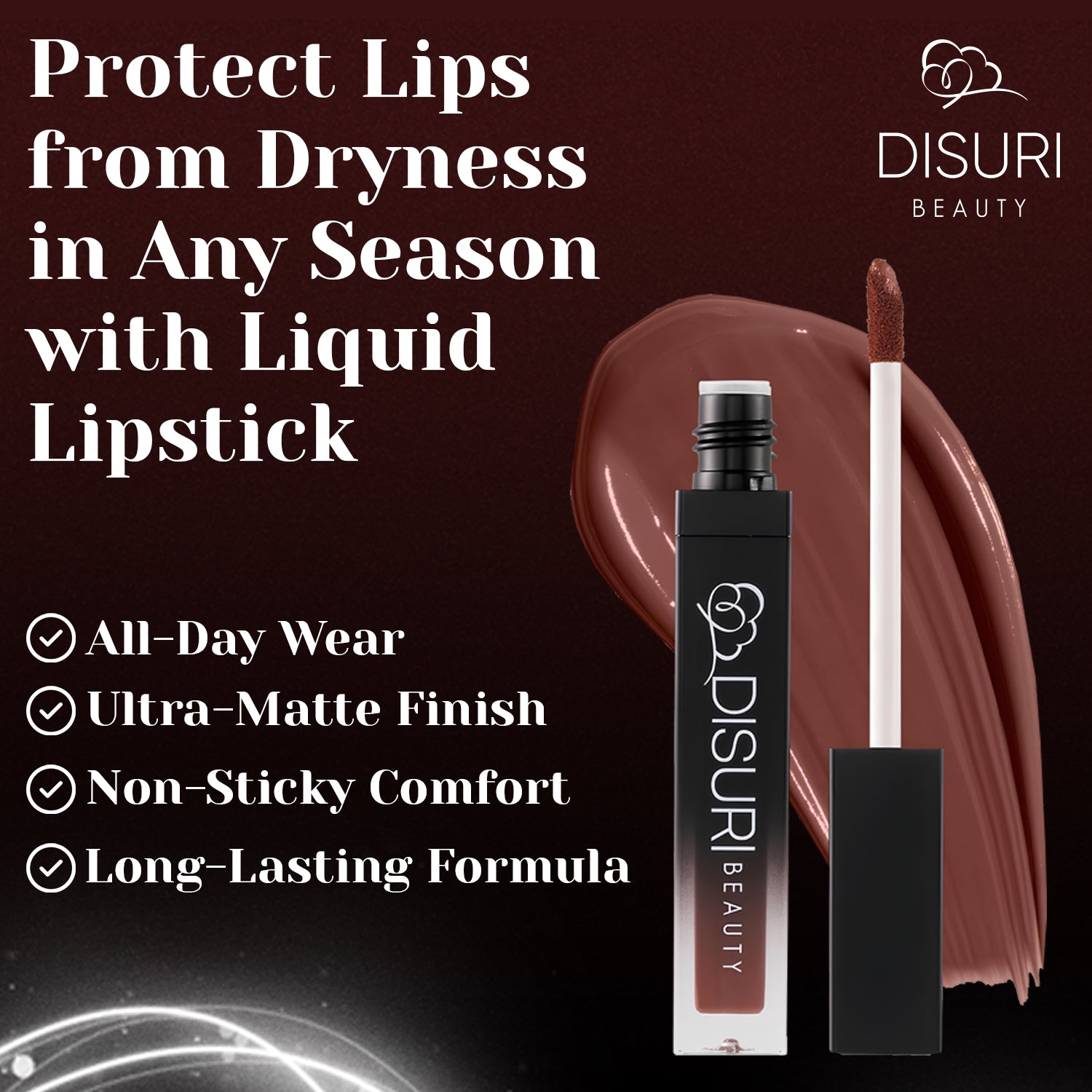 DISURI Beauty Liquid Lipstick - Celia