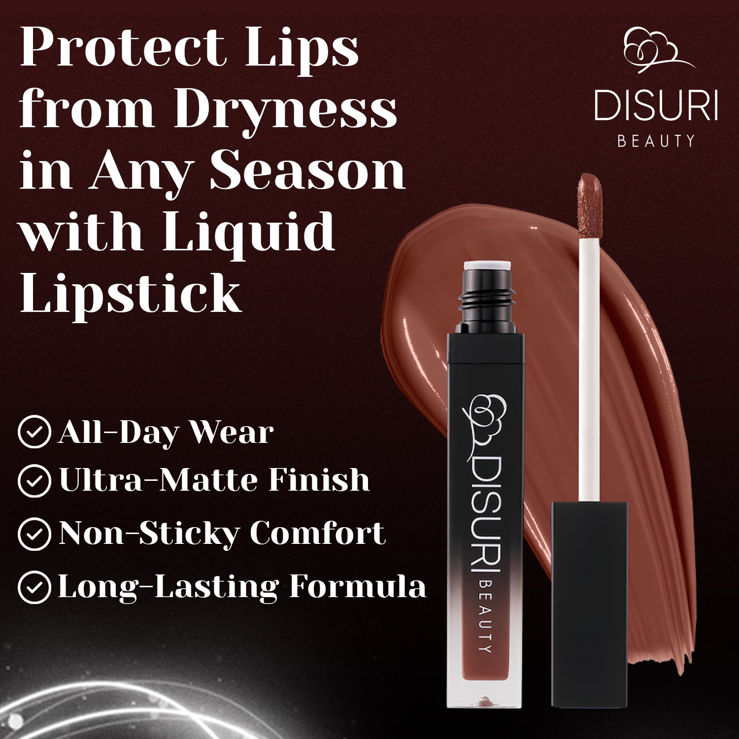 DISURI Beauty Liquid Lipstick - Life in The City