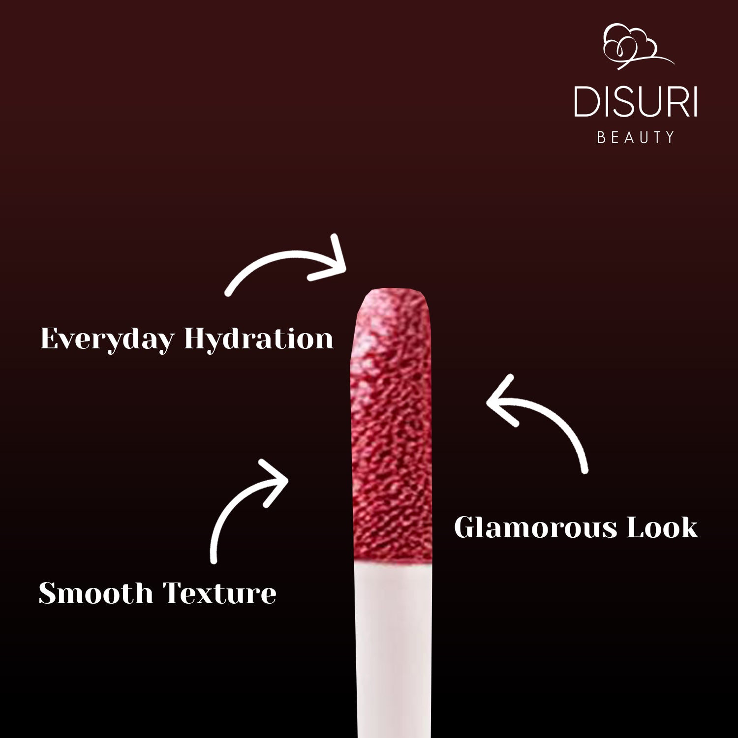 DISURI Beauty Liquid Lipstick - Miami Nights