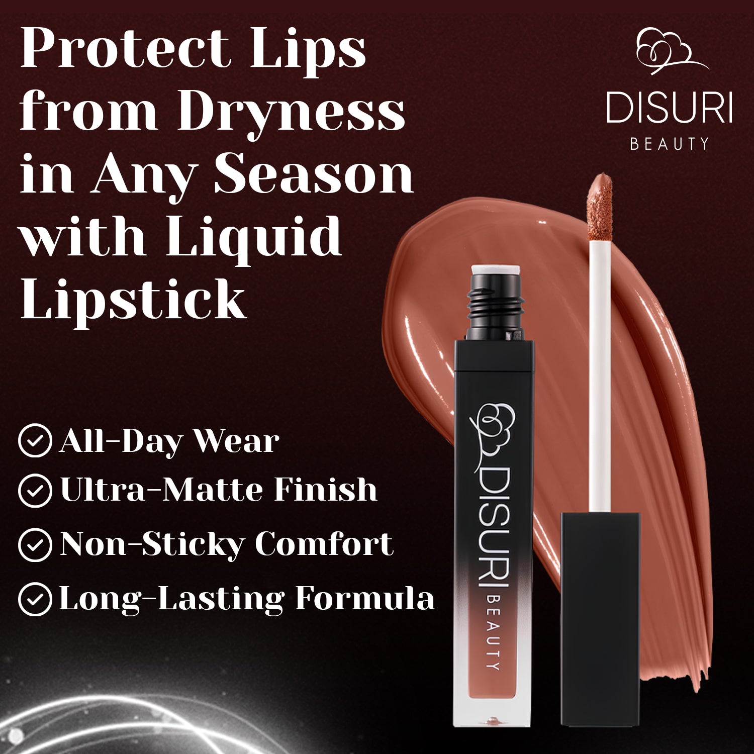 DISURI Beauty Liquid Lipstick - Pretty Girl