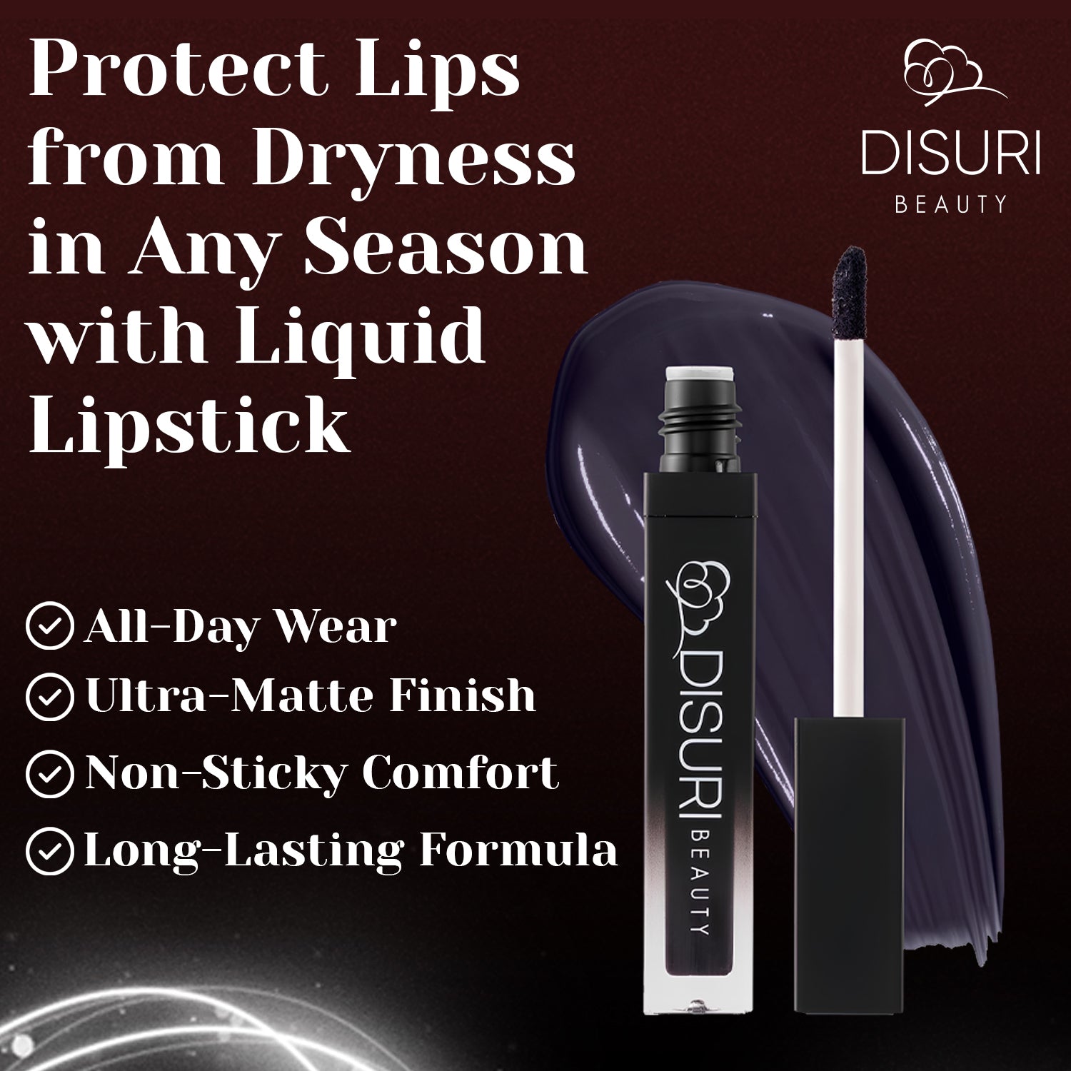 DISURI Beauty Liquid Lipstick - Room 112
