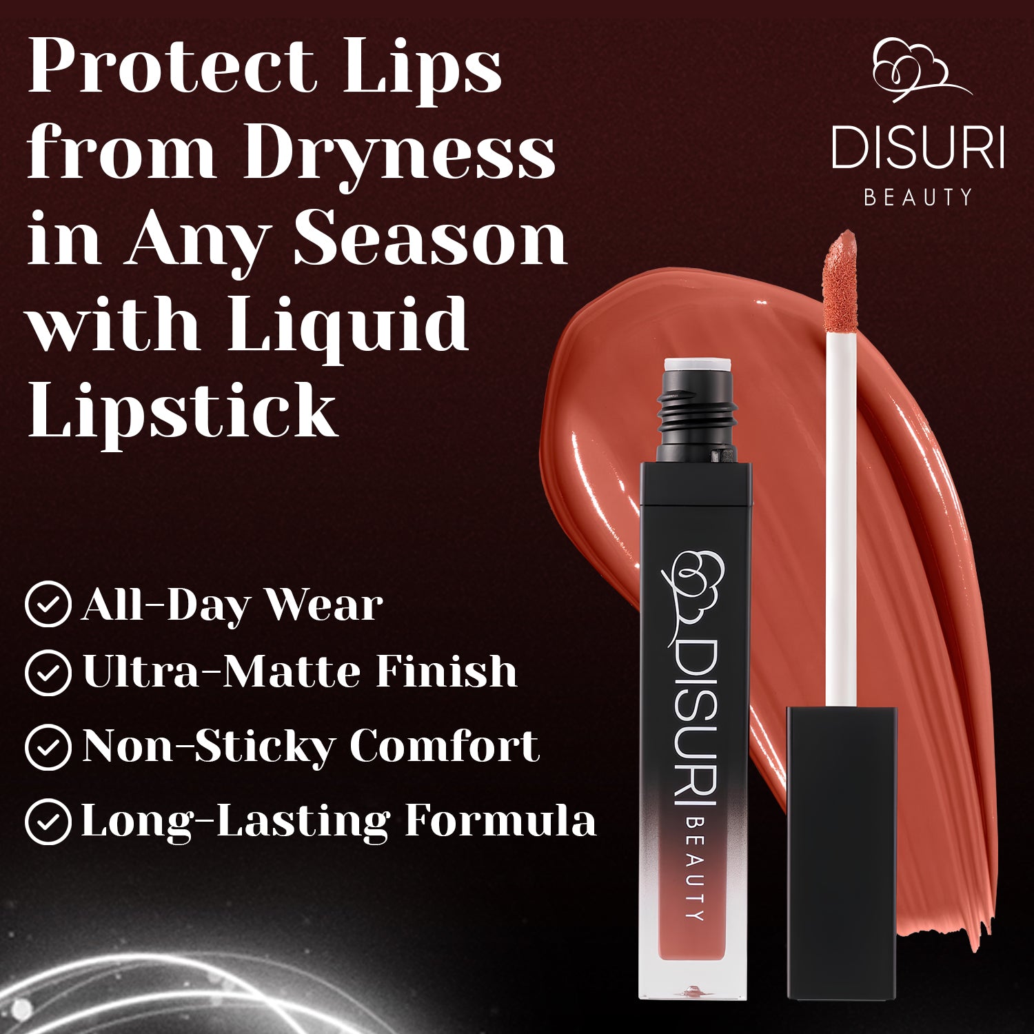 DISURI Beauty Liquid Lipstick - Sneaky & Cute