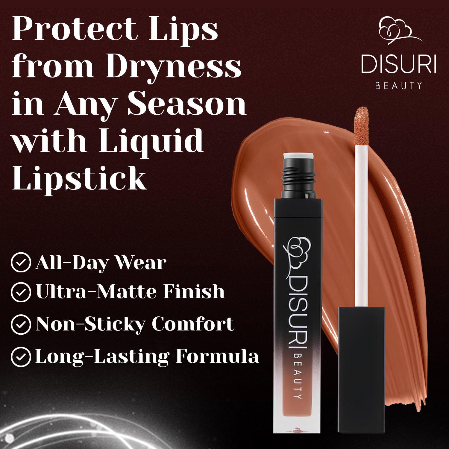 DISURI Beauty Liquid Lipstick - Sweet Honeybun