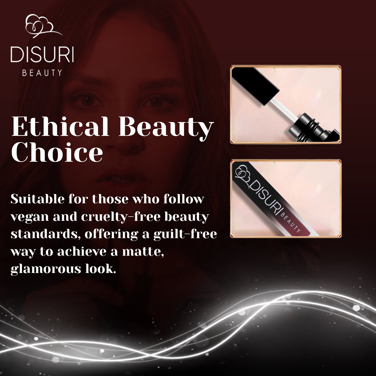 DISURI Beauty Liquid Lipstick - Too Focused