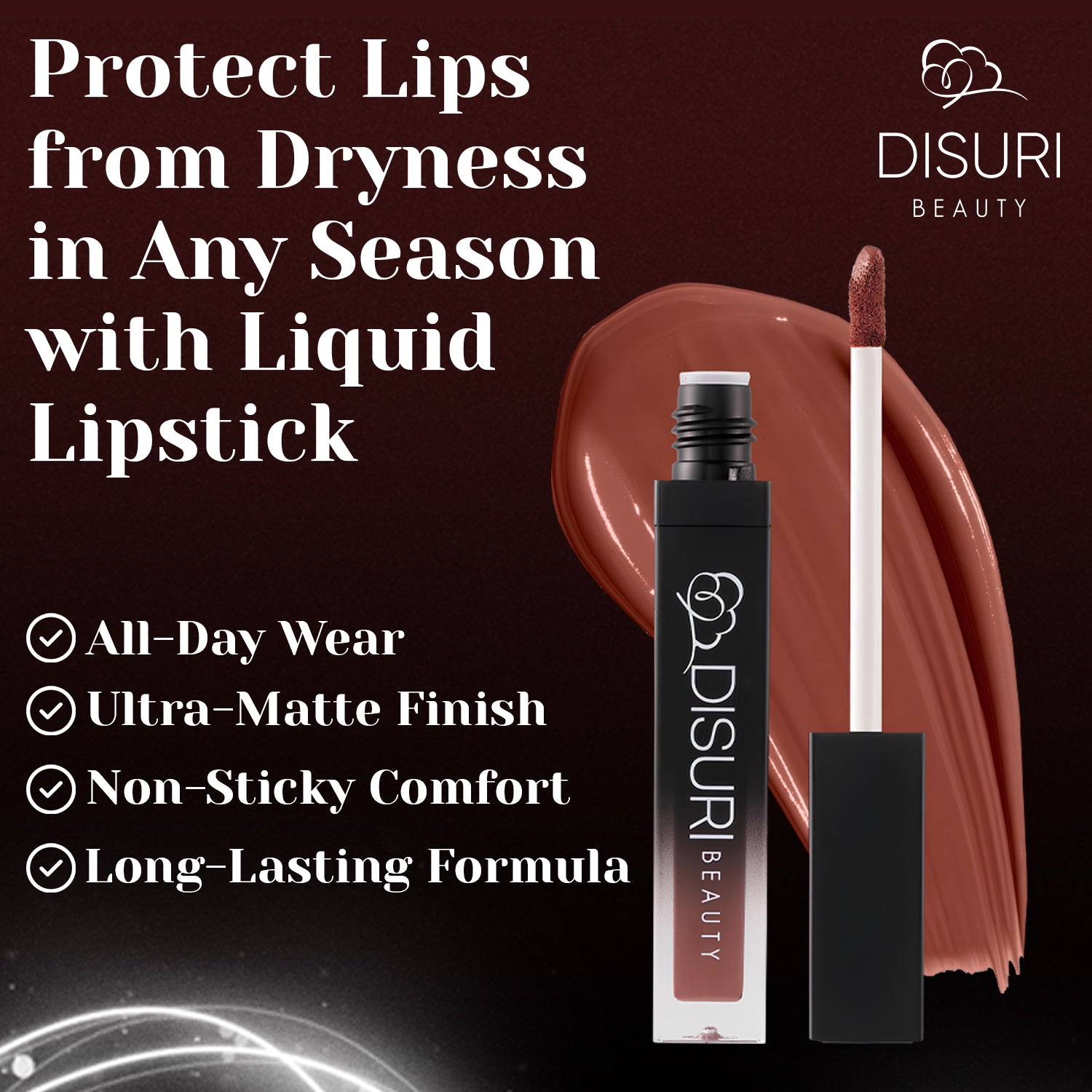 DISURI Beauty Liquid Lipstick - Wild Girl