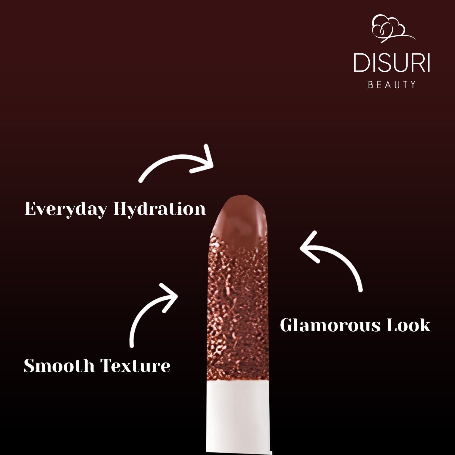 DISURI Beauty Liquid Lipstick - Ain't Worried Bout' Nothin'