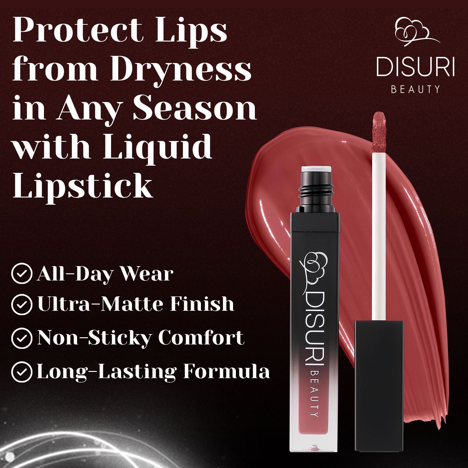 DISURI Beauty Liquid Lipstick - Boss Status