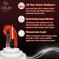 DISURI Beauty Liquid Lipstick - Blood Orange (2)