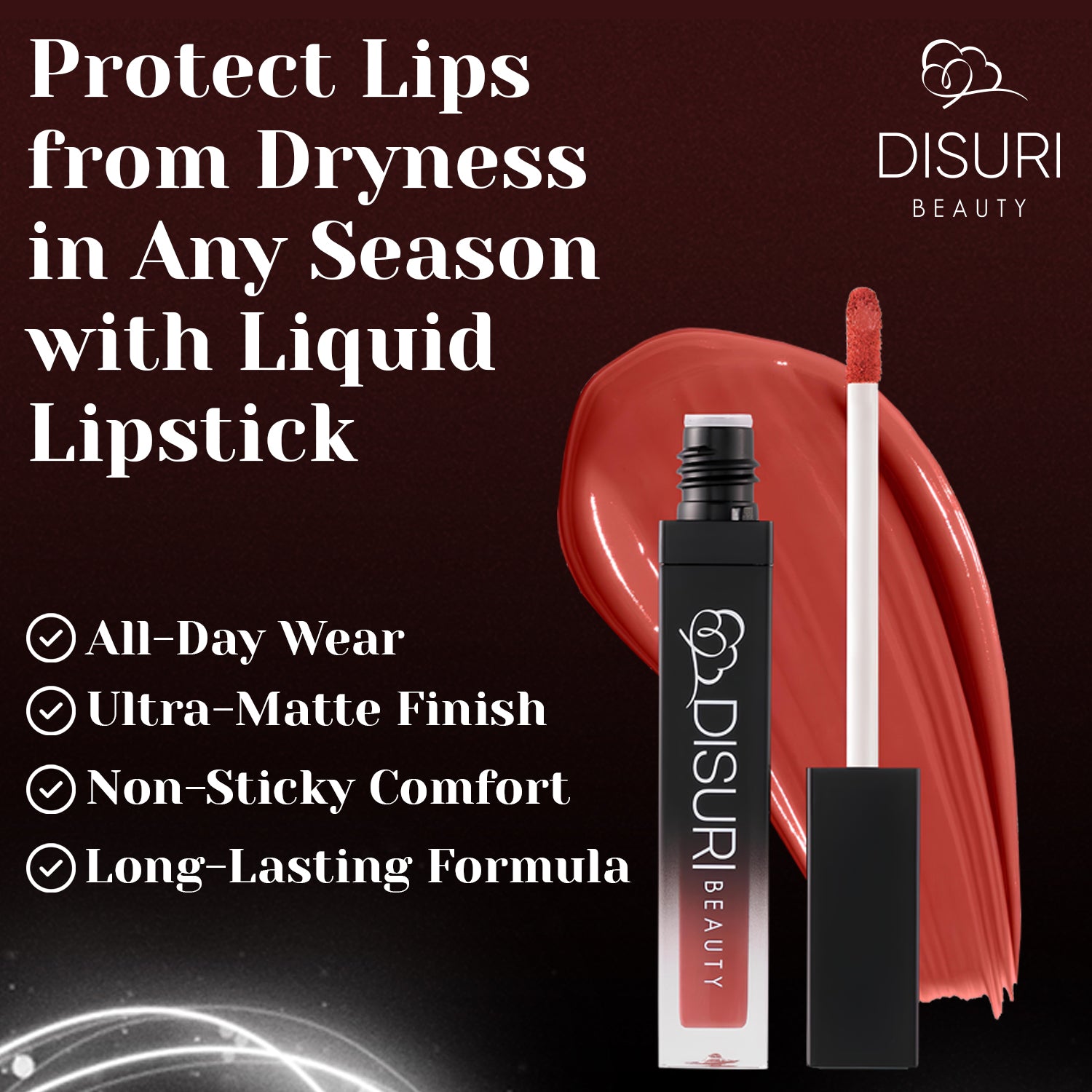 DISURI Beauty Liquid Lipstick - Dropped Out of Heaven