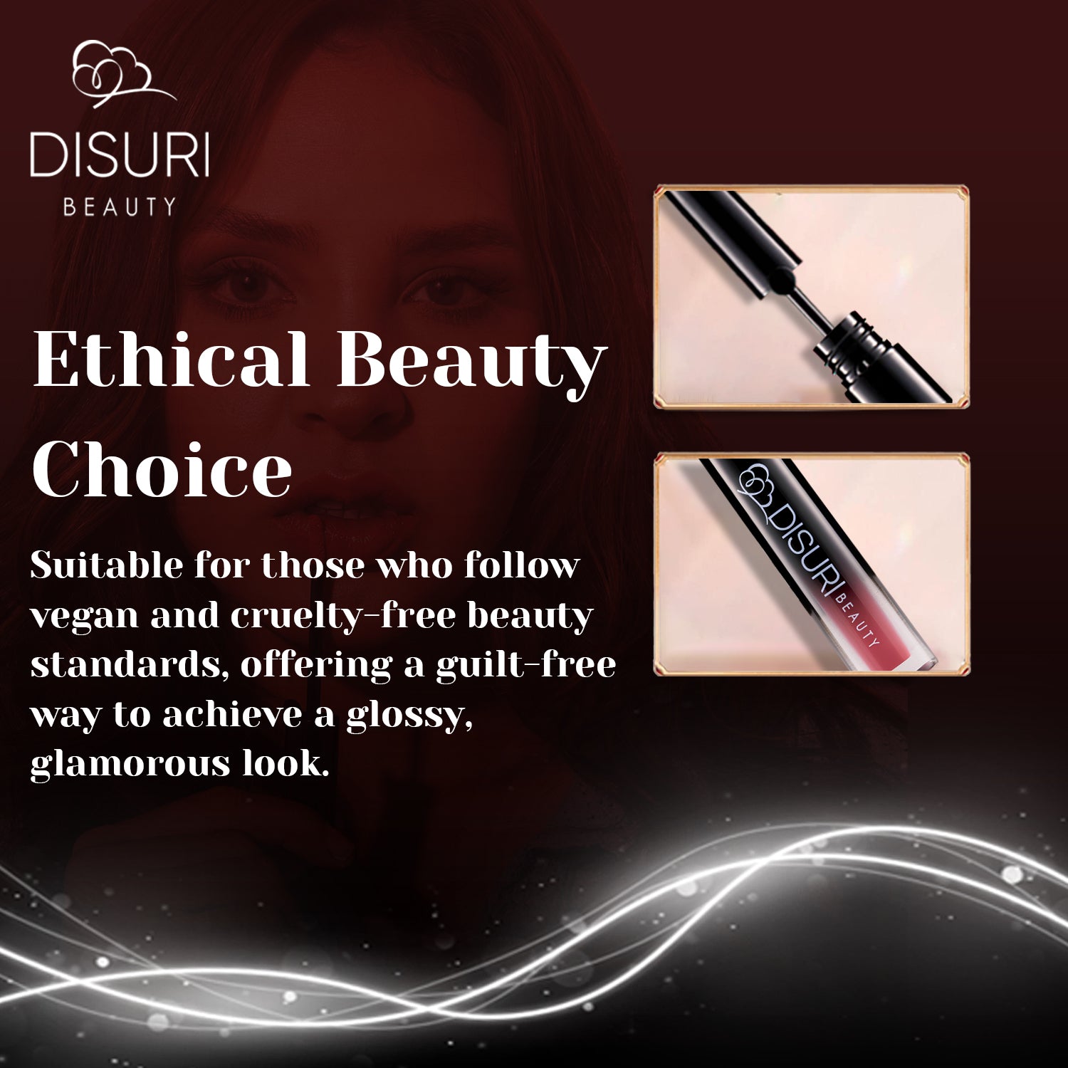 DISURI Beauty Glossy Blast Lip Gloss - No Games Please