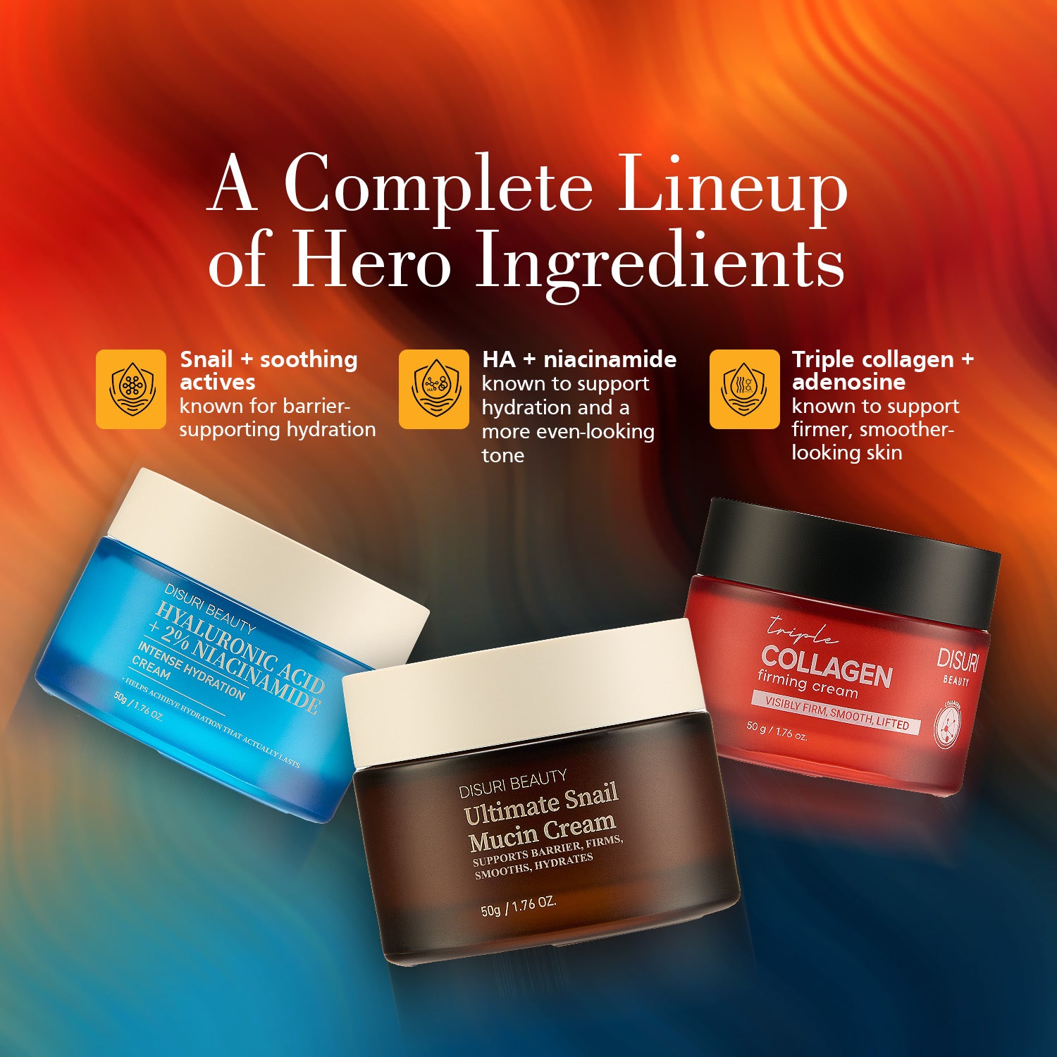 The Complete DISURI System 3-Step Korean Skincare Routine