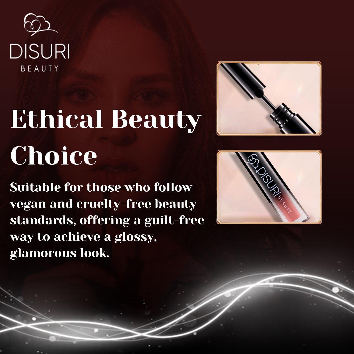 DISURI Beauty Glossy Blast Lip Gloss - Lust in the City