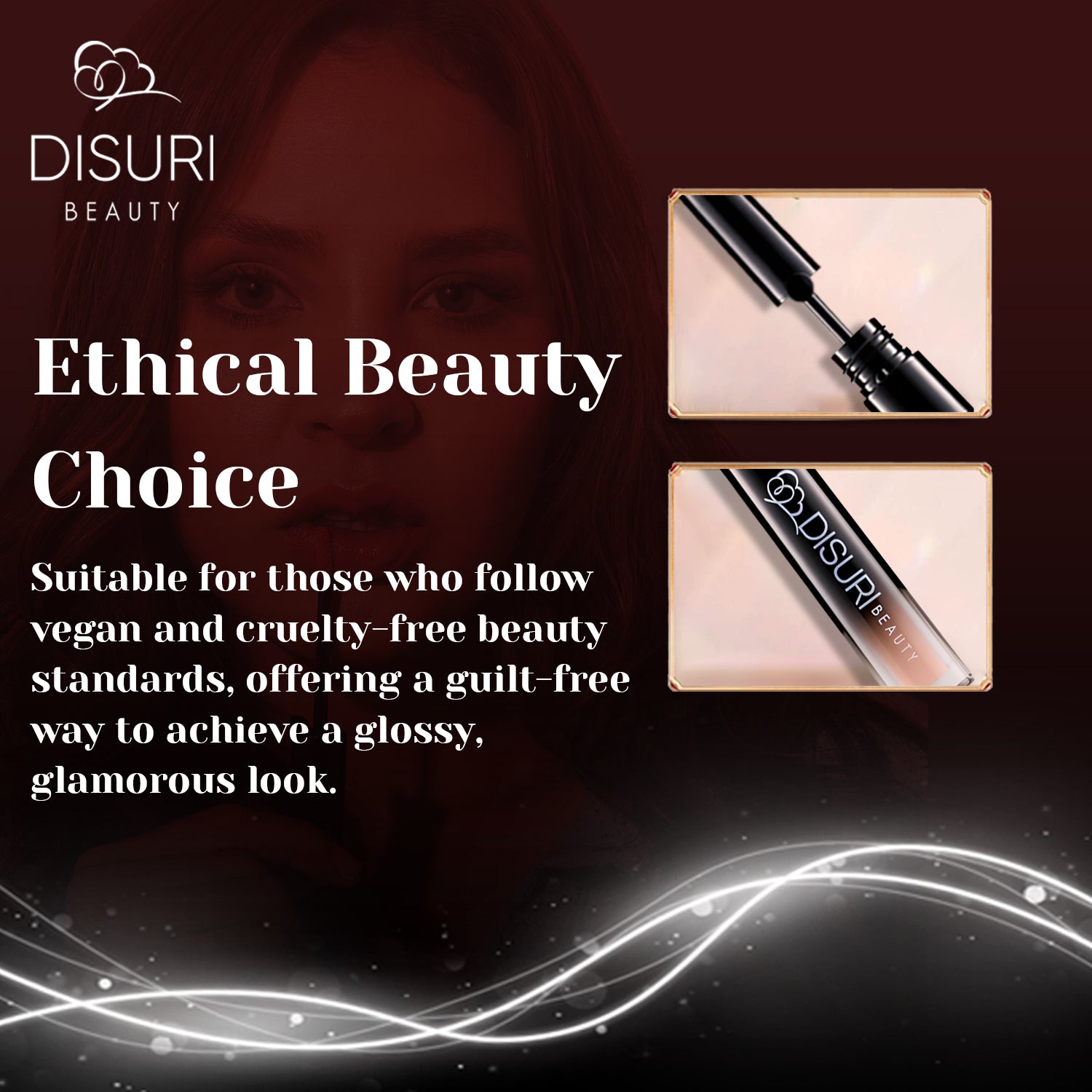 DISURI Beauty Glossy Blast Lip Gloss - Lola