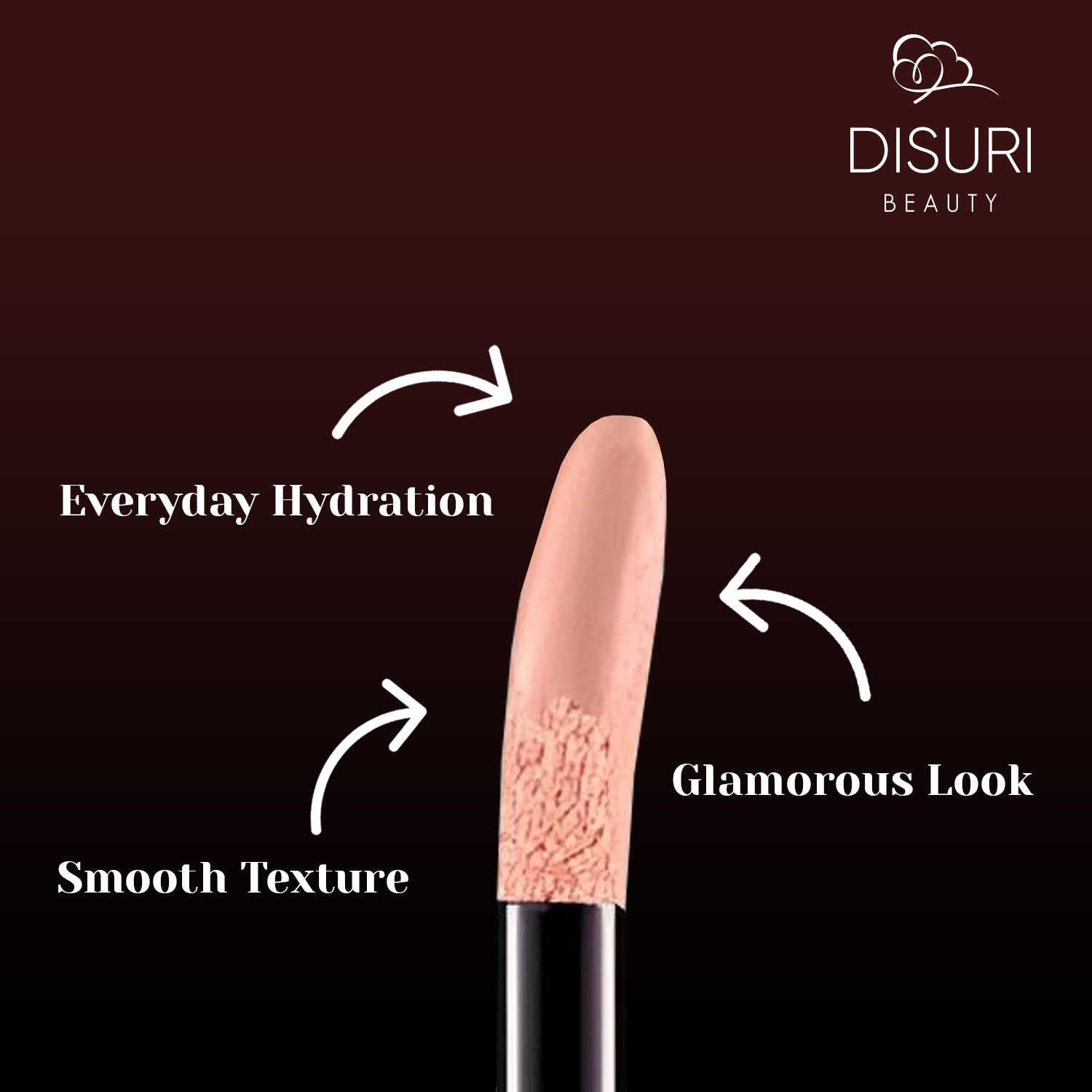 DISURI Beauty Glossy Blast Lip Gloss - Lola